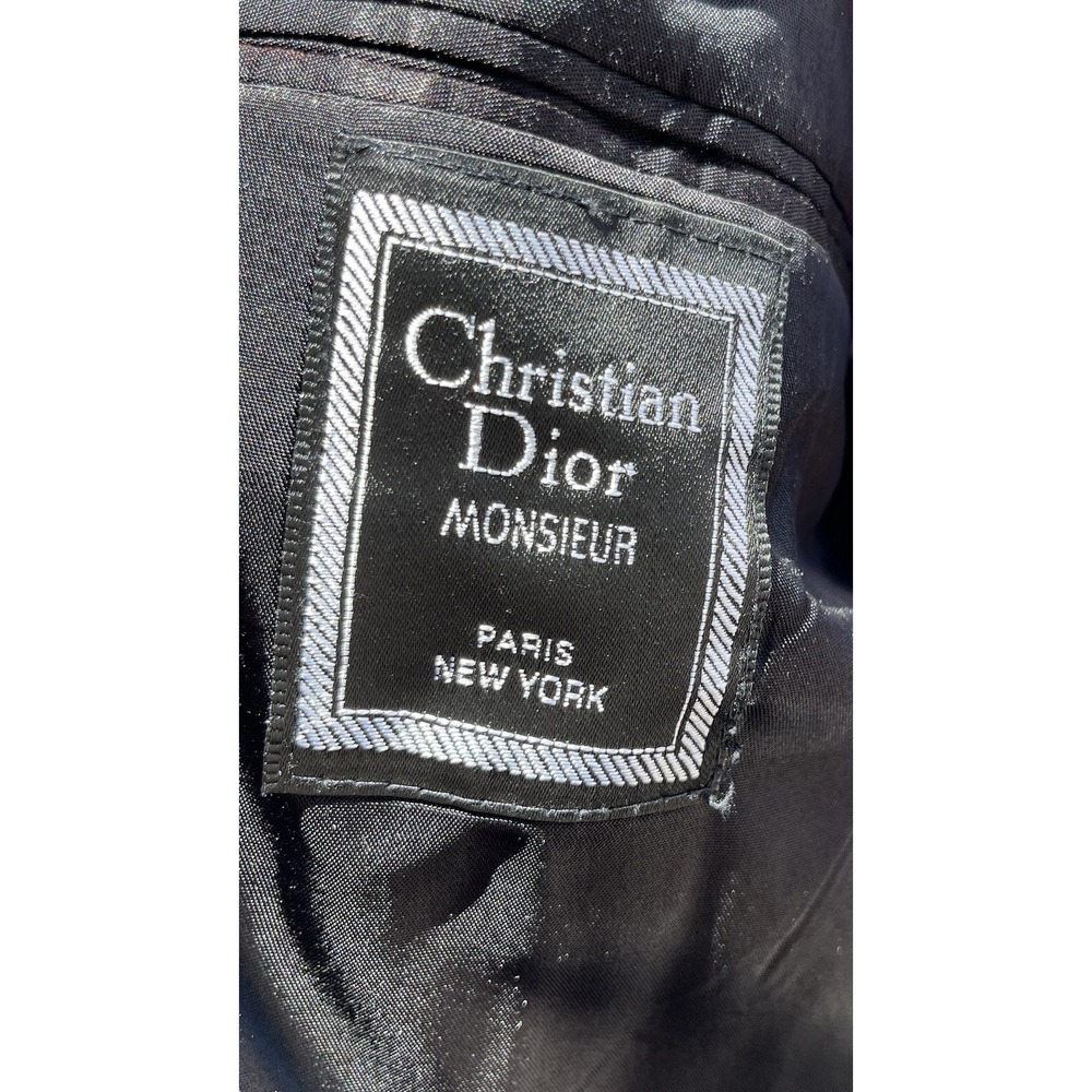 Christian Dior Monsieur‎ mens (44) Grey Pin Stripe Formal Business Jacket blazer
